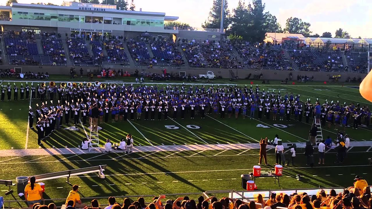Part 2 UC Davis Aggie Band-Uh Homecoming Halftime!
