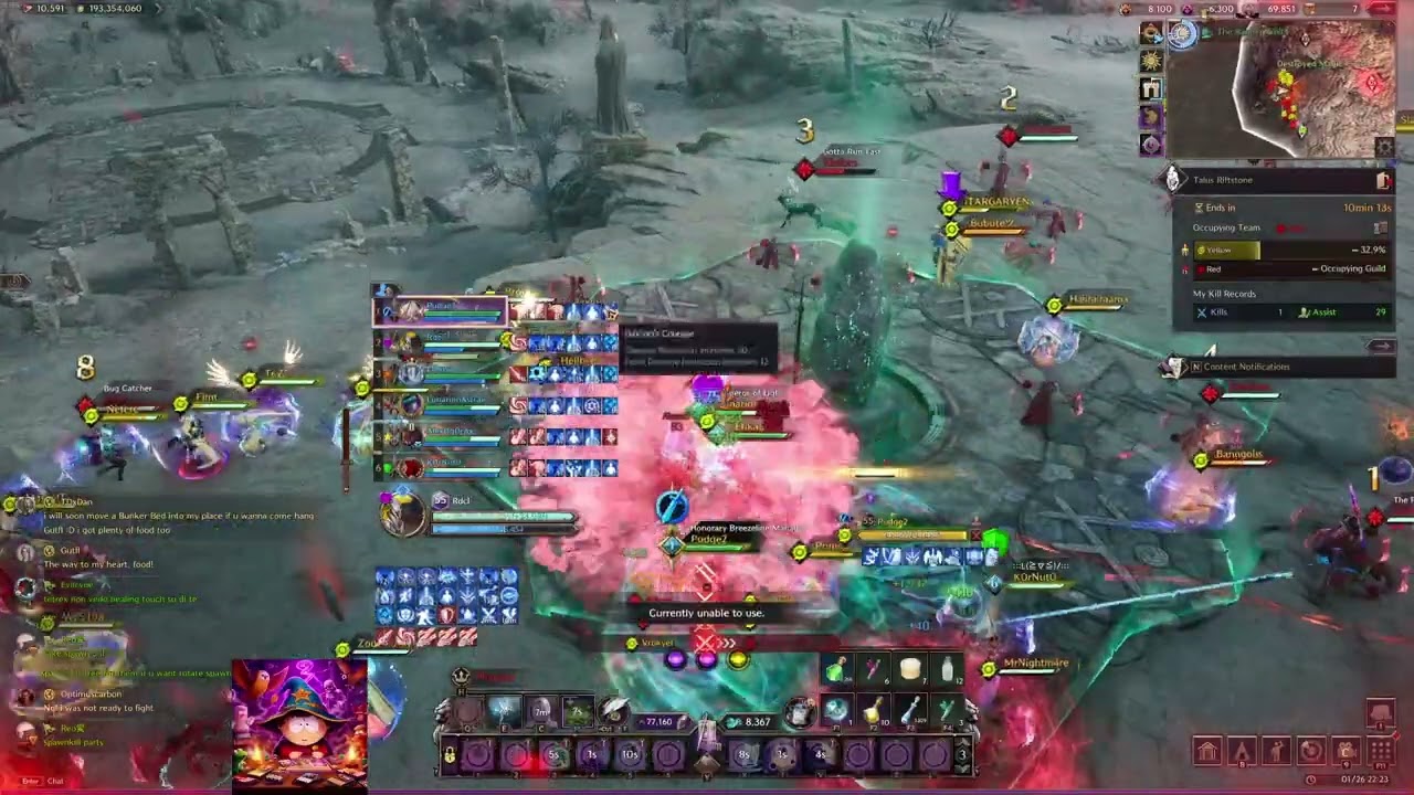 Throne And Liberty - RDCL Oracle - Wargame Insanity VG L Logia Talus - Spinner Party to the Carry