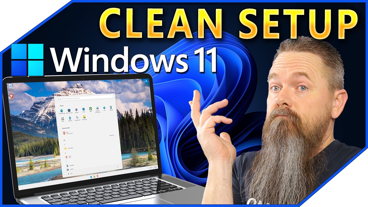 Чистая и стабильная настройка Windows 11