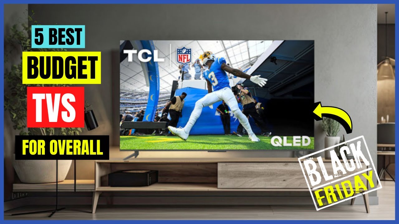 Top 5 BEST Budget TVs in 2023 | Budget TVs for 4K,QLED HDR10,Dolby Vision HDR & More | Review