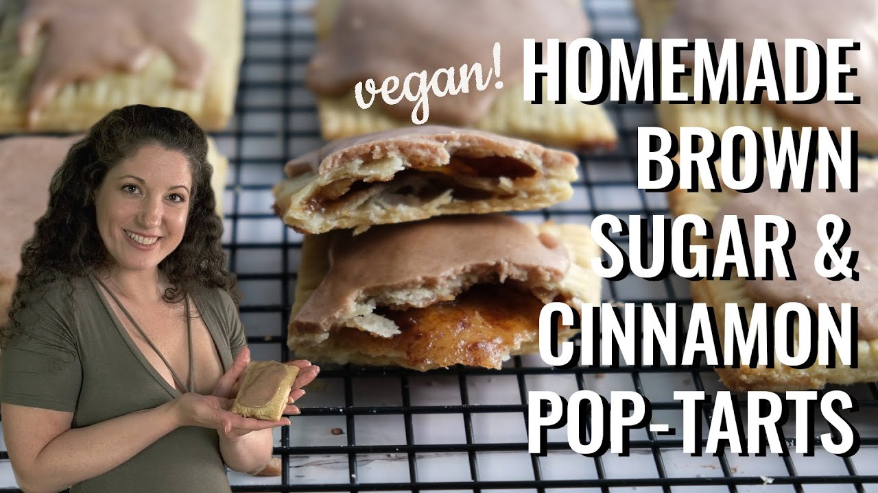 Brown Sugar and Cinnamon Pop Tarts: Homemade & Vegan