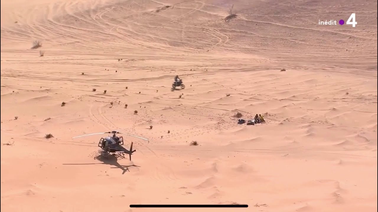 Etape 8 DAKAR Crash RALLY 2021 Xavier de Soultrait