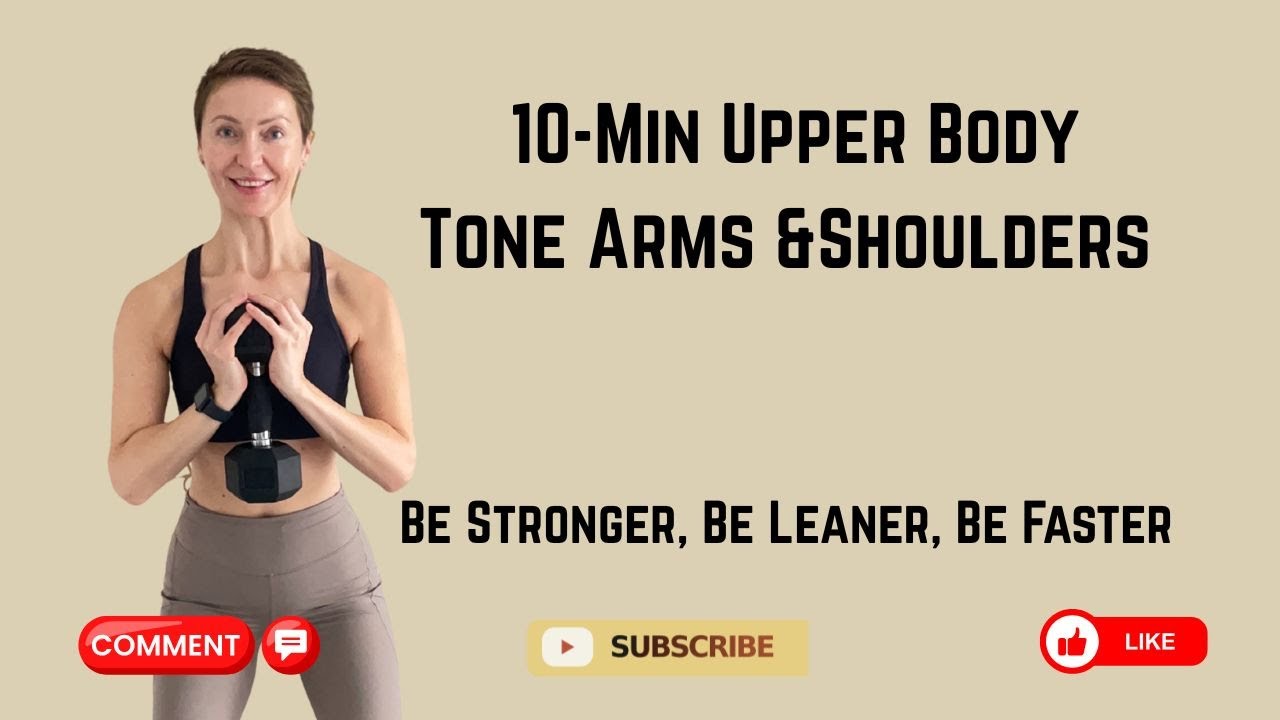 10-MIN STRENGTH AND TONE UPPER-BODY DUMBBELL WORKOUT (Women 40+)