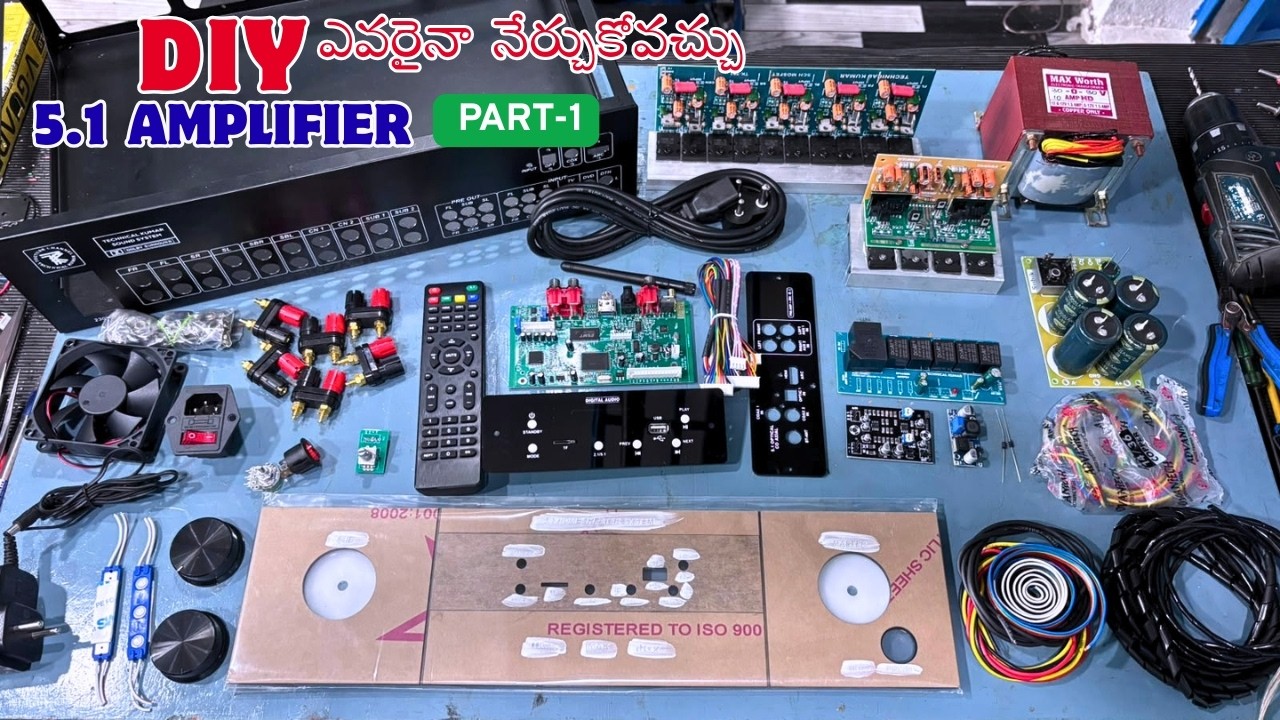 Astra 5.1 Amplifier Making | Part 1 | Complete DIY Build Step by Step