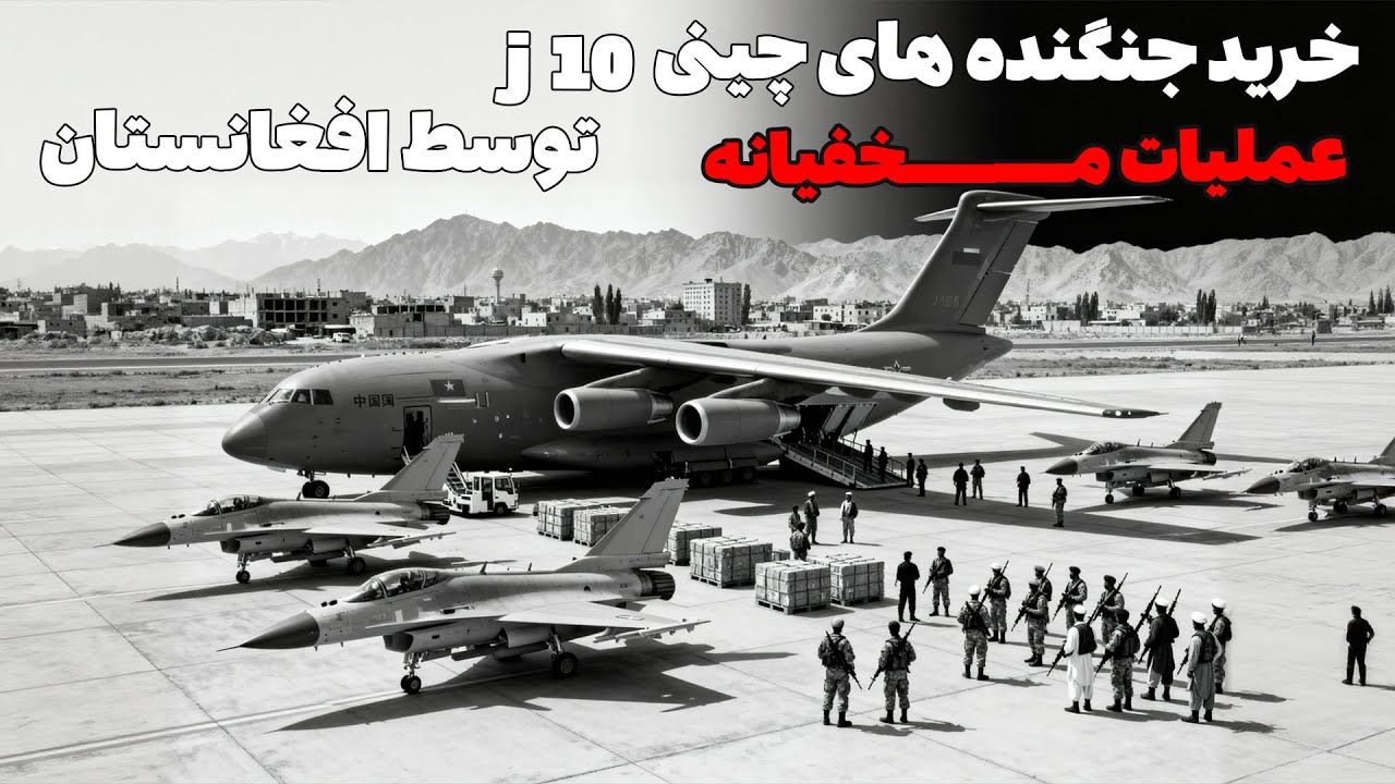 🚨 فوری: جنگنده‌های J-10 چینی در آسمان افغانستان! 🤯 راز بزرگ کمک نظامی چین به طالبان فاش شد