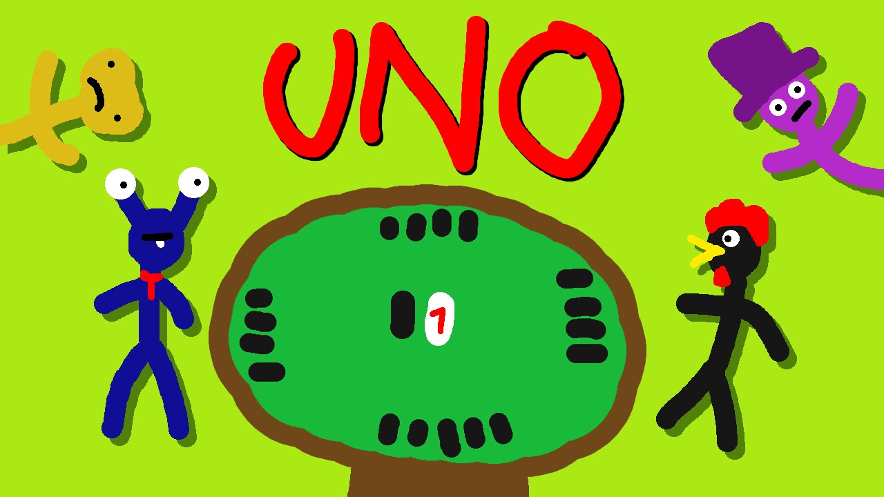 Zombey spielt eine merkwürdige Runde UNO.