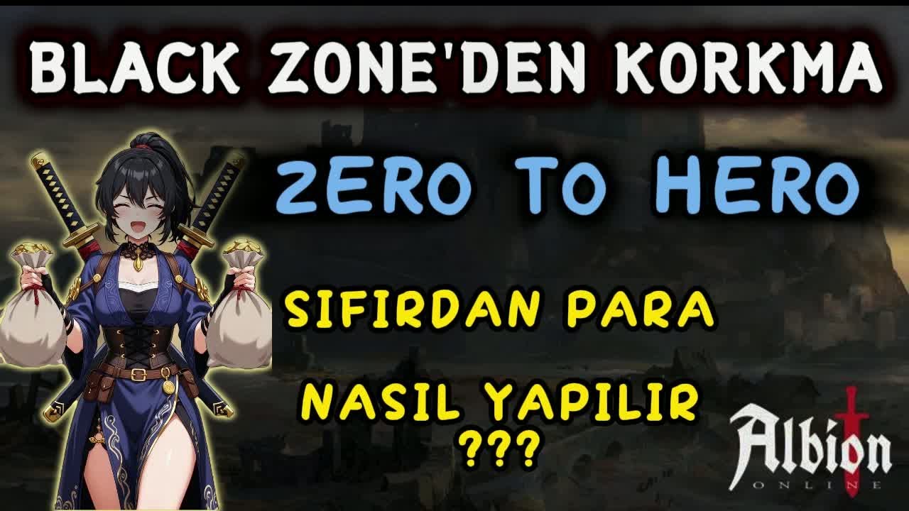 ALBİON ONLİNE HERO TO ZERO  SIFIRDAN BAŞLANGIÇ SERİSİ YAPILMASI GEREKENLER. BLACK ZONE'DEN KORKMA!