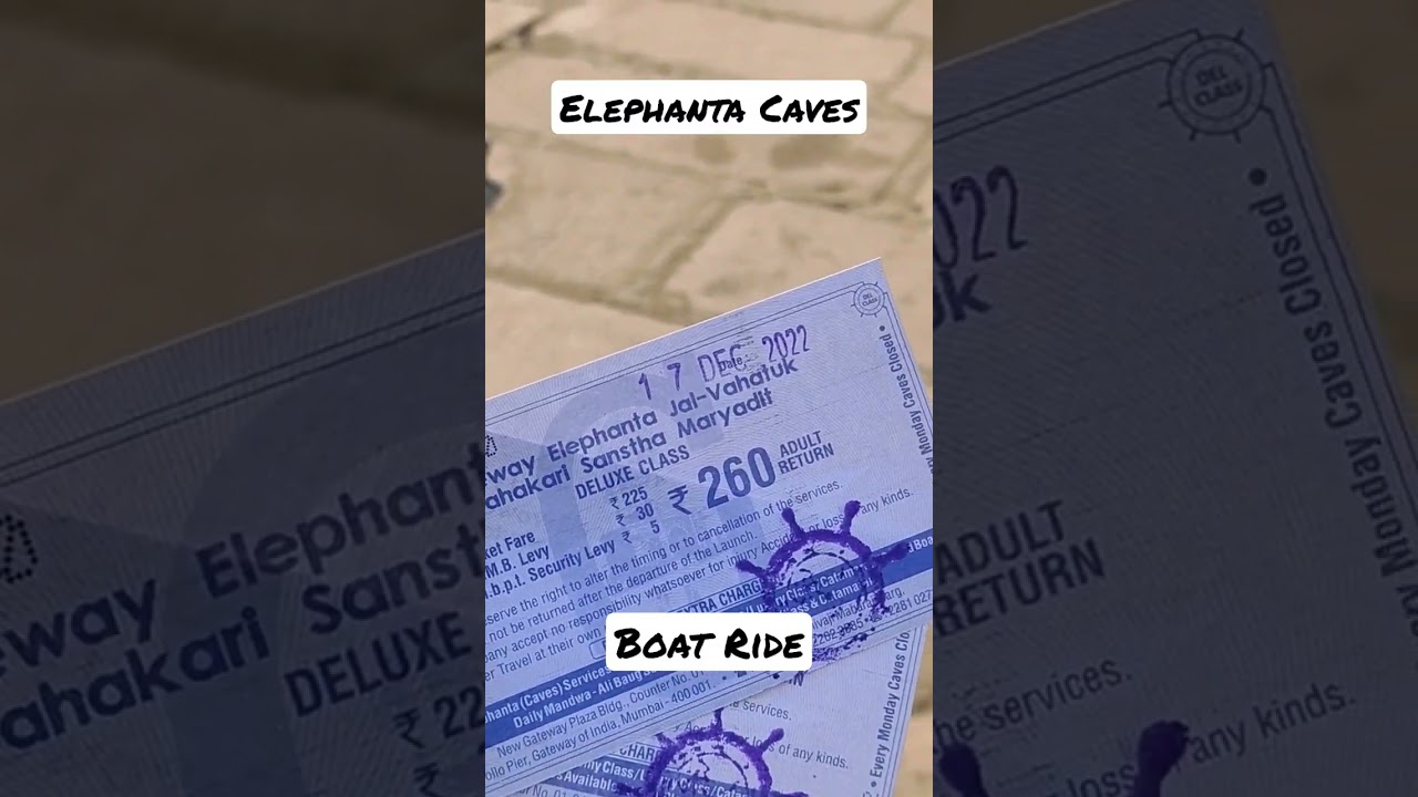 Elephanta Caves #mumbai #seaview #mumbaidarshan #travel #information #ticket