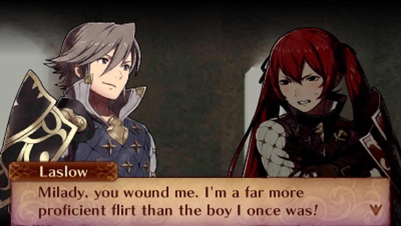 Fire Emblem Fates: Conquest - Selena & Laslow Support Conversations