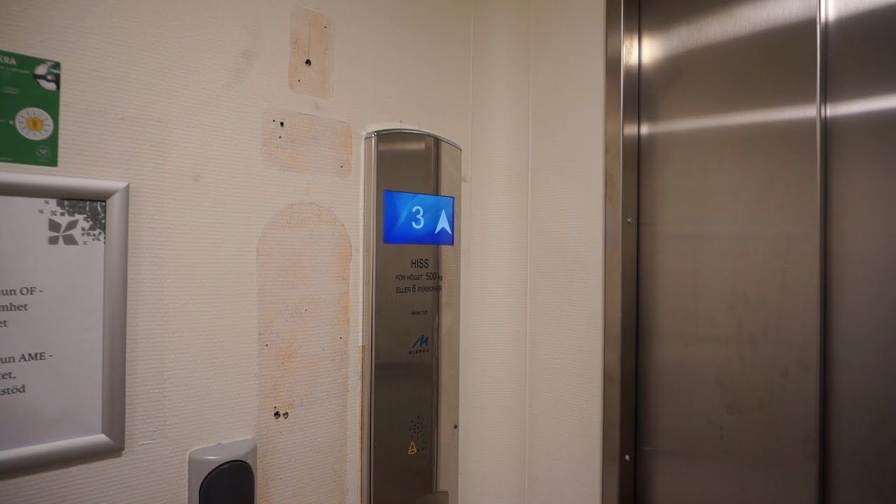 July 2020 Update!!! ASEA Graham (mod.) Traction Elevator @ Heden 128, Bollnäs, Sweden.