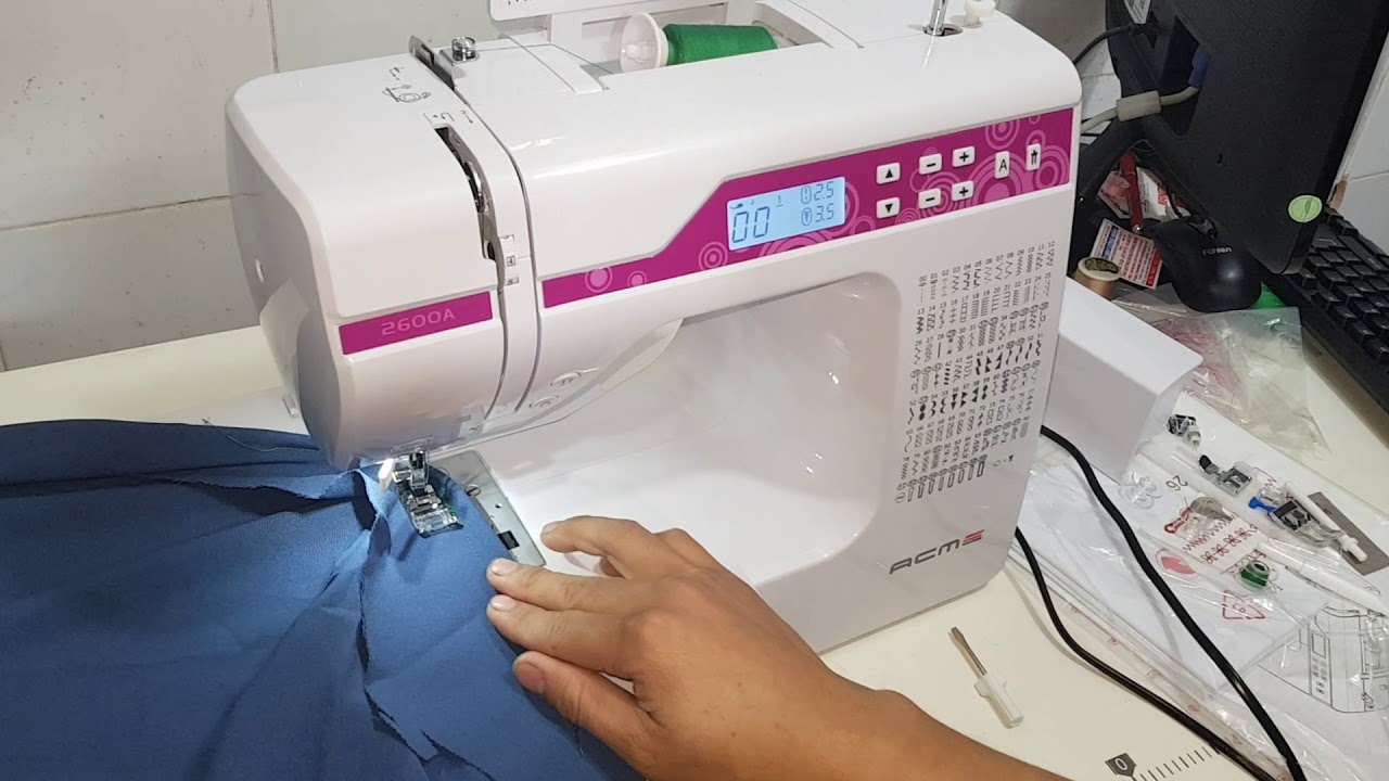 Máy may gia đình ACME- Hướng dẫn sử dụng máy may gia đình ACME 2600A