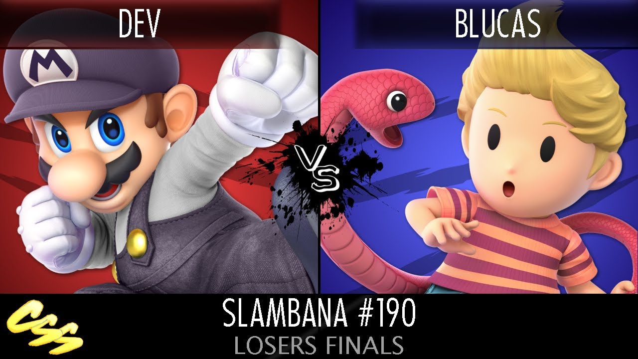 [Slambana #190] Losers Finals: Blucas (Lucas, Bayonetta) vs Dev (Mario)