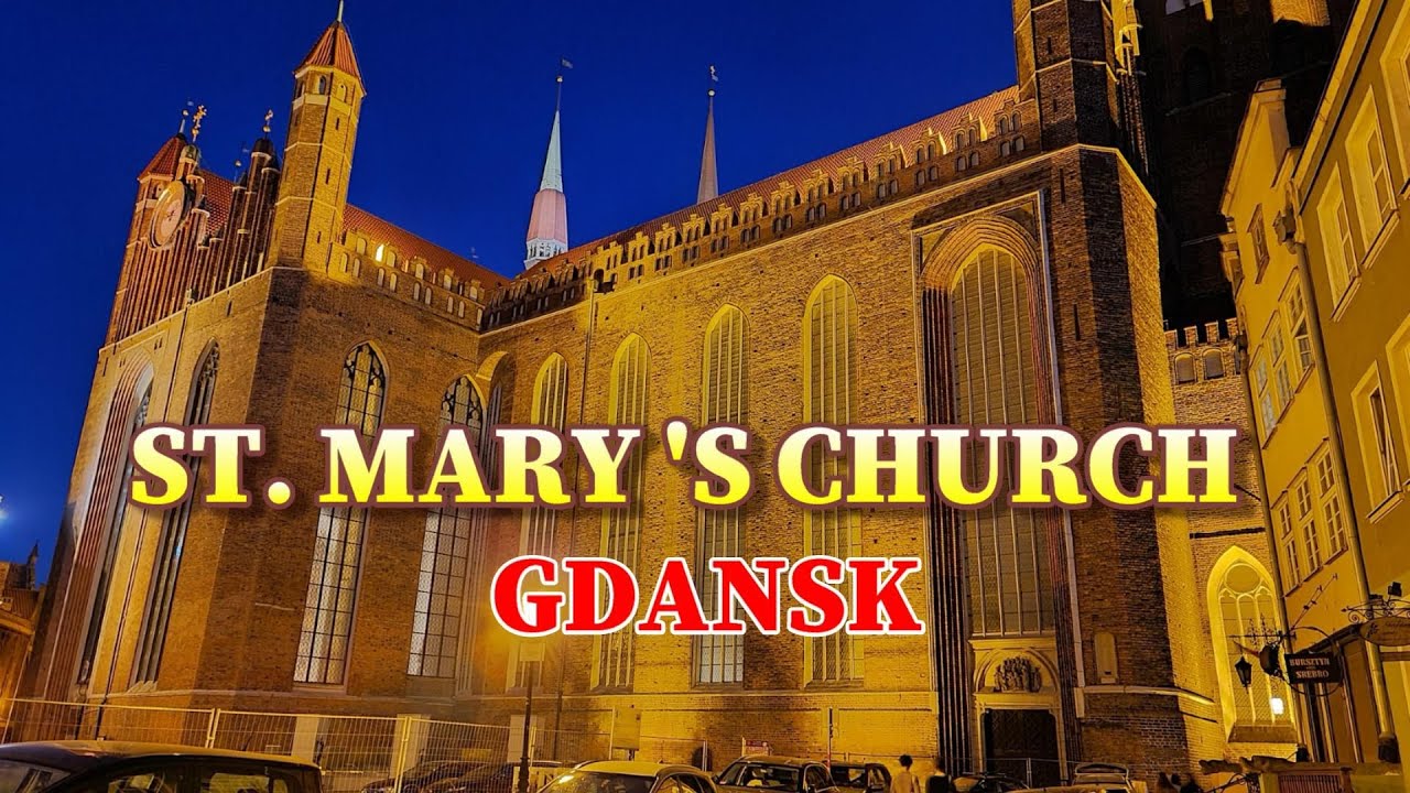 ST. MARY'S CHURCH GDANSK, POLAND| LARGEST BRICK CHURCH IN EUROPE|GEREJA BATU BATA TERBESAR DI EROPAH