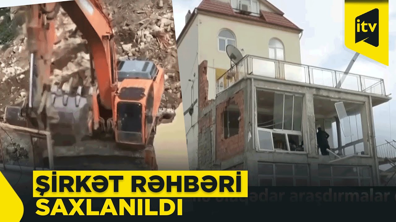 Qanunsuz söküntü ilə əlaqədar araşdırmalar davam etdirilir