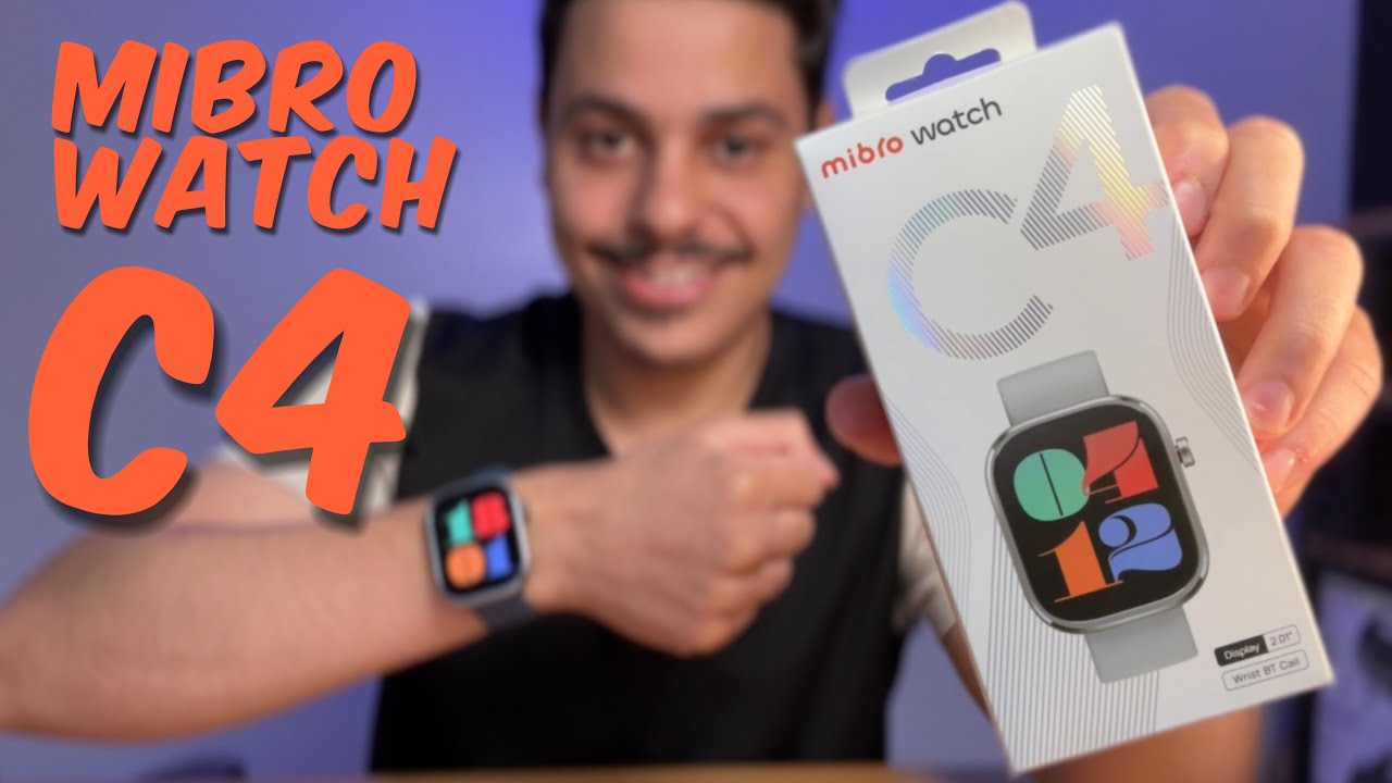 MIBRO WATCH C4 - Testei em Ligações/ Autonomia da Bateria é Sensores - Análise Completa