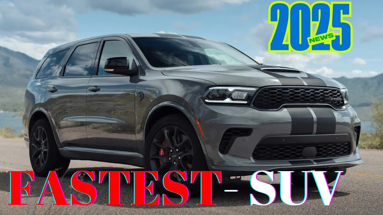 Top 10 Fastest SUVs in the World 2025 | Insane Speed Meets Luxury!