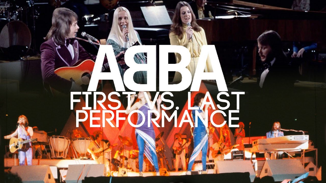 ABBA - First Vs. Final Performances