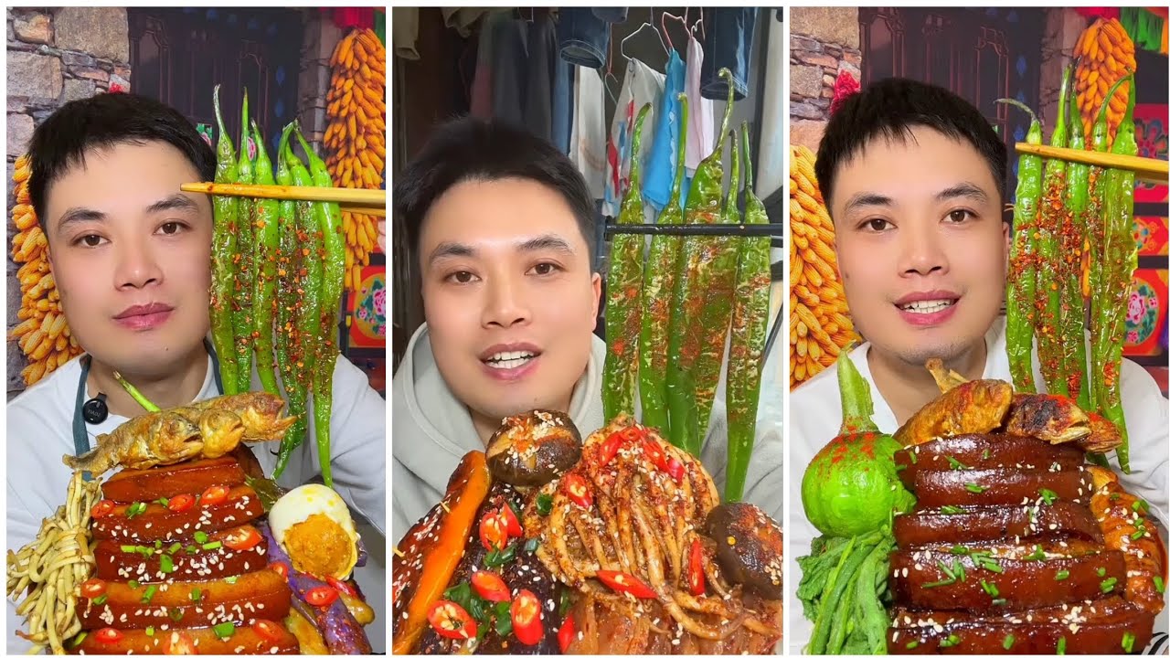 Yummy #259 Eat Meat 😋🔥, chicken 🍗 🍗, Shrimp 🦐🦐.. #mukbang  #eatingshow #yummyfood 