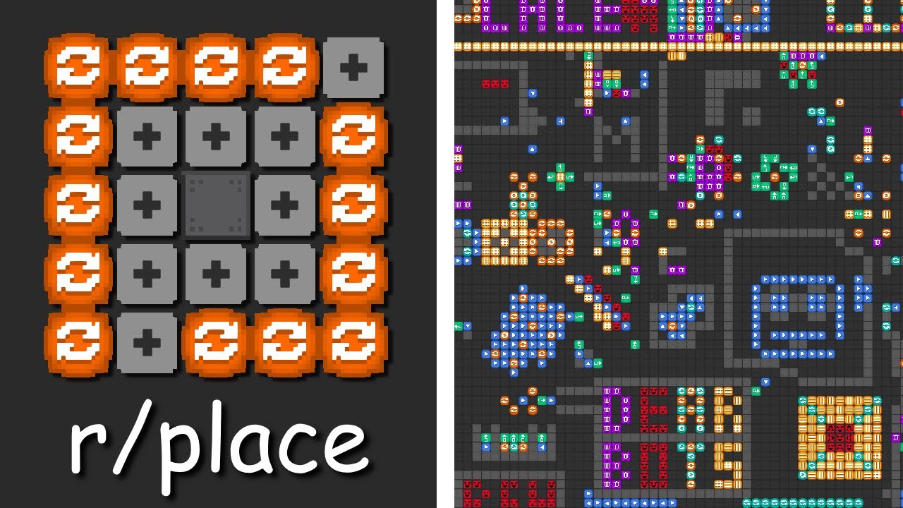 I Made r/Place in Cell Machine.