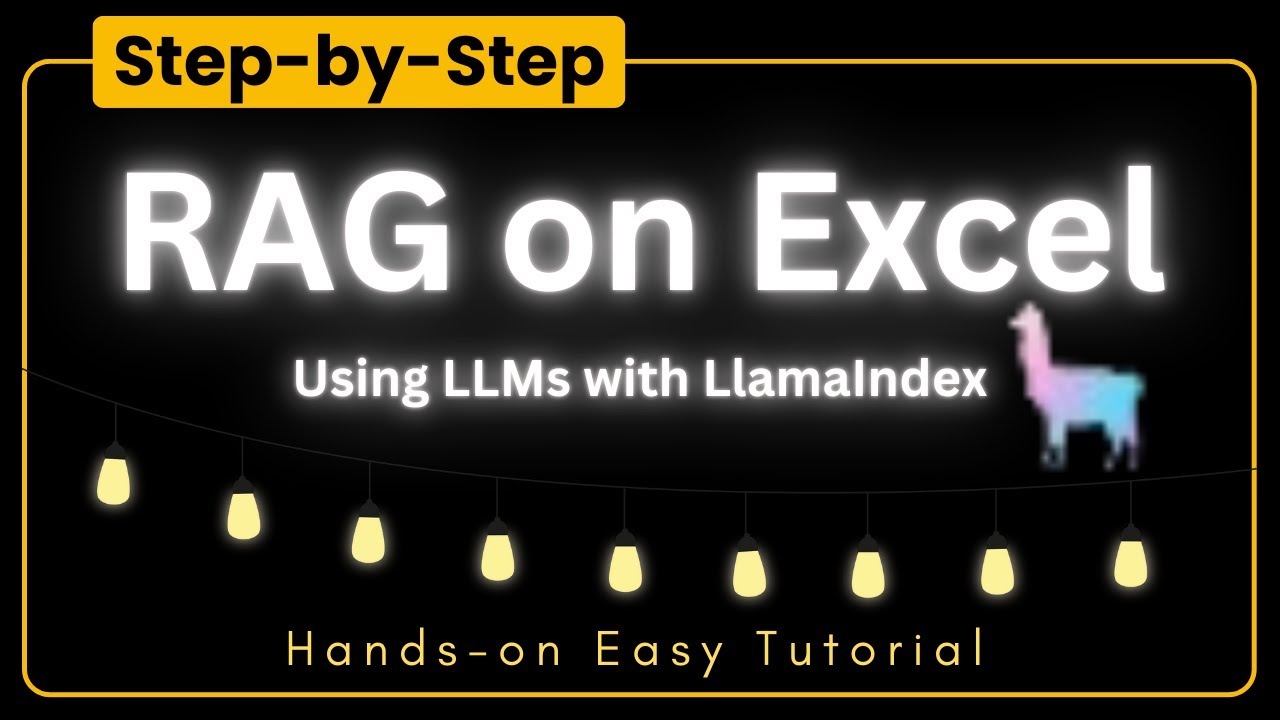 RAG в файлах Excel с использованием LLM и LlamaIndex