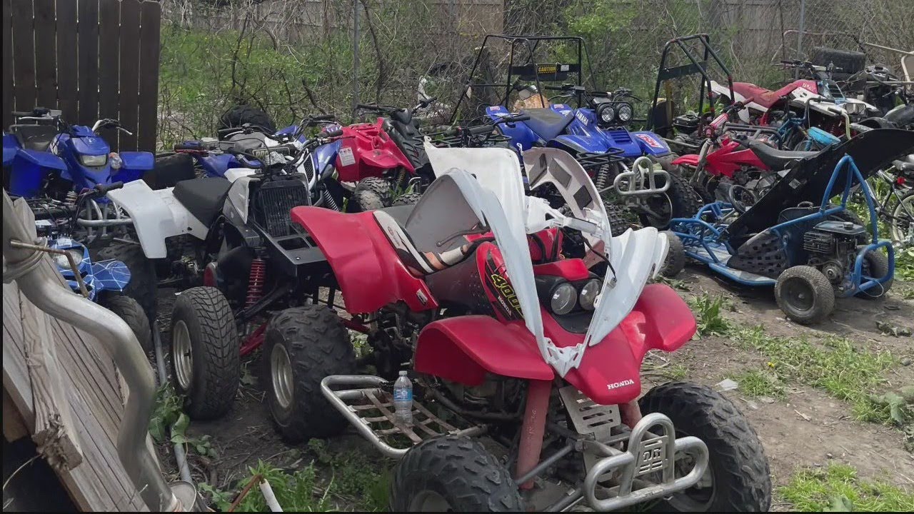 45 ATVs and dirt bikes seized by Detroit police