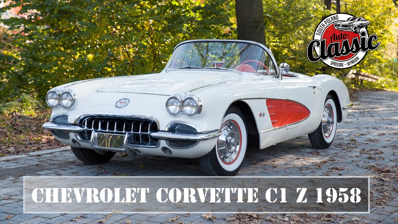 Chevrolet Corvette C1 cabrio 1958r. 4,6L Moc 230 KM
