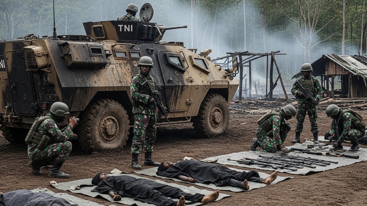 Lapis Baja TNI Terobos Hutan, Markas OPM Runtuh—15 Anggota Tewas!