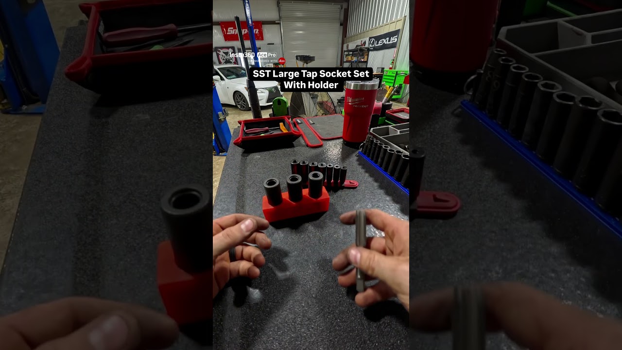 nice big tap socket set from SST! #explorepage #tools #mechanic #diy #fyp #simple #toyota #new