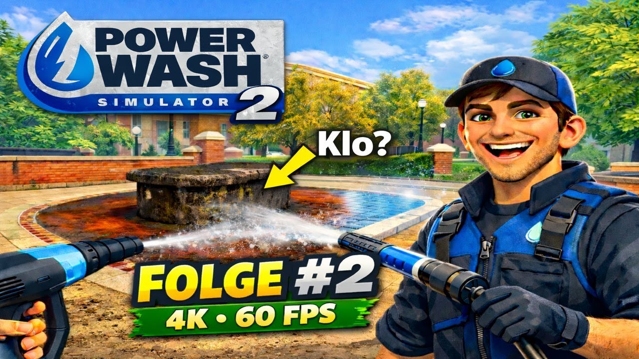 PowerWash Simulator 2 in 4K 60FPS – Das ist doch keine Toilette? | PS5 Pro Let’s Play #2 (Deutsch)