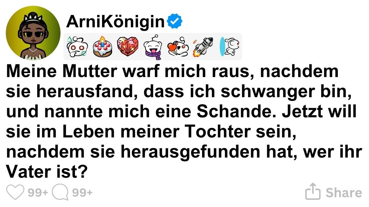 [GANZE STORY] Meine Mutter warf mich raus, nachdem sie herausfand, dass ich schwanger bin.
