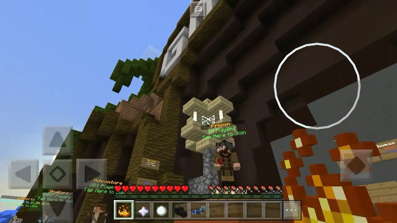 Minecraft pe v 1.1.0 | top 3 servers