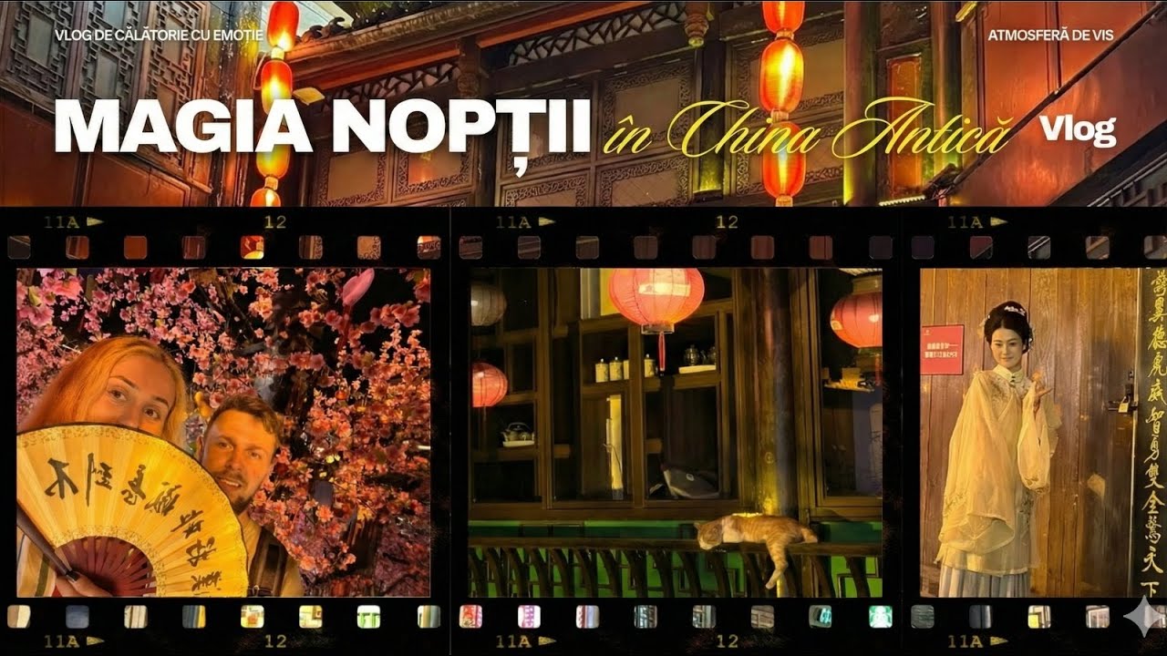 MAGIA NOPȚII în China Antică: Jinli Ancient Street, Chengdu