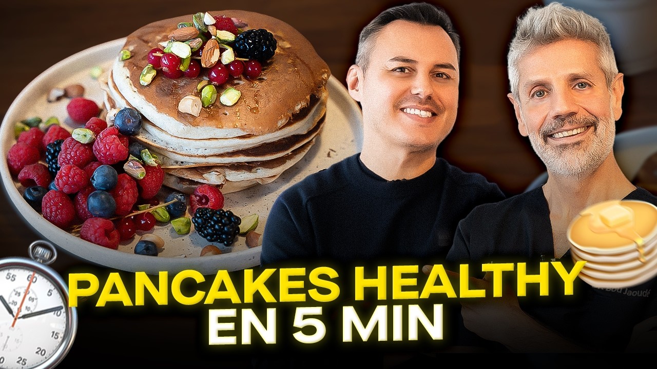 Recette de Pancakes Fluffy à la Banane (ft.@hervecuisine)