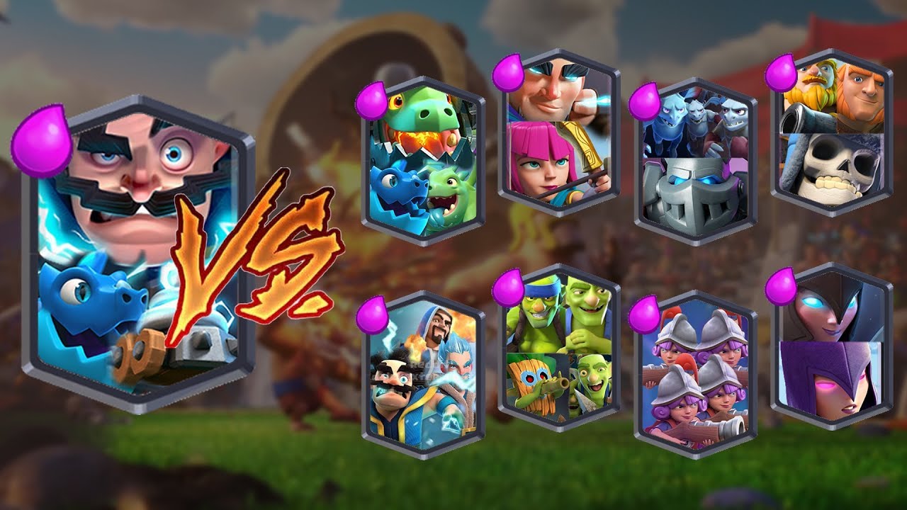 ELECTRO TEAM VS ALL TEAMS | CLASH ROYALE TEAM CHALLENGE