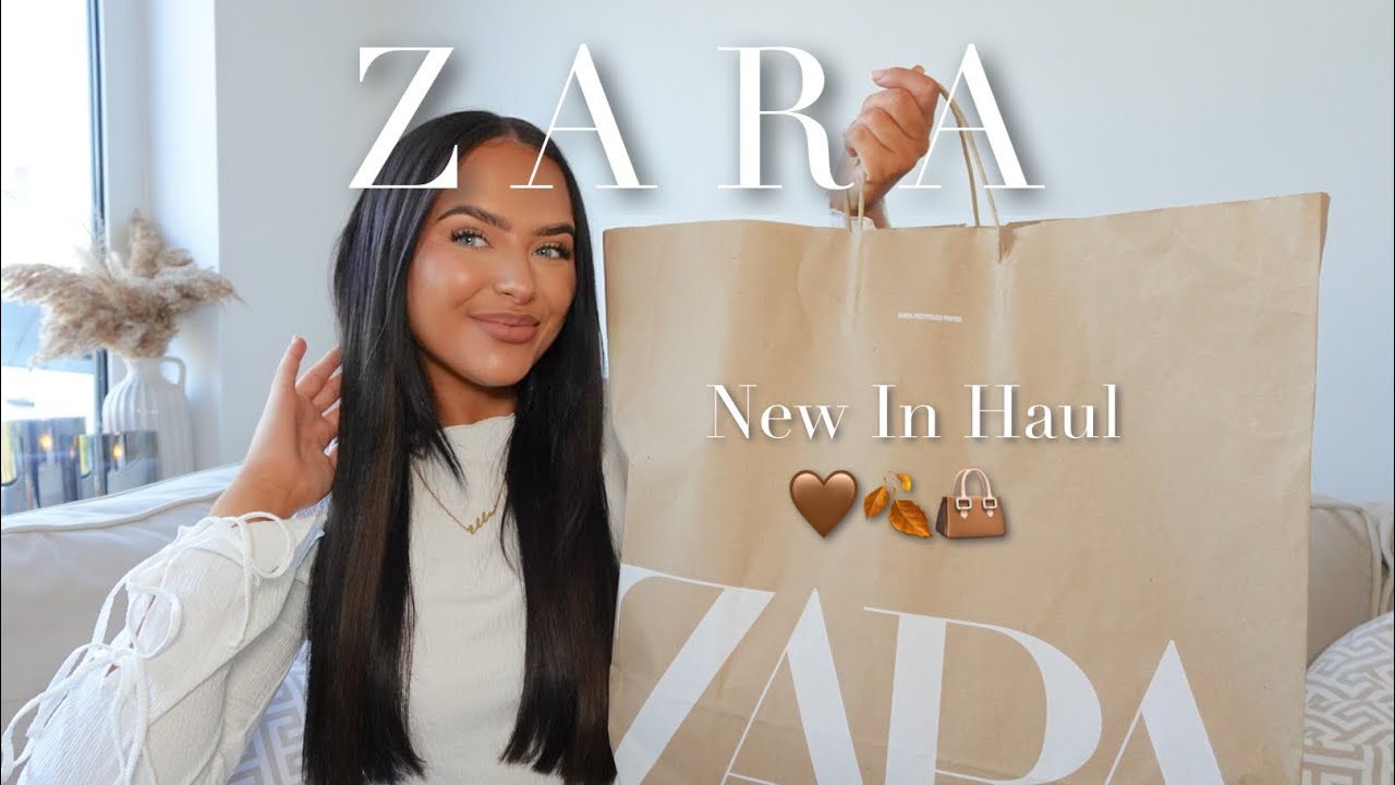 ZARA NEW IN | autumn vibes + try on👜🤍🍂
