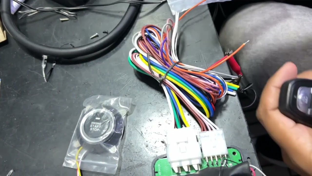 Configurar controle START stop - Bancada