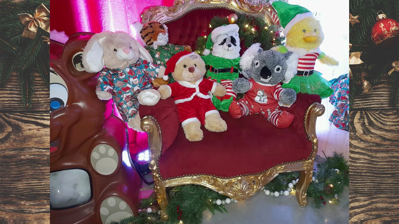 Make this holiday season extra cozy! Give a unique Build-A-Bear as a Christmas or New Year's gift.