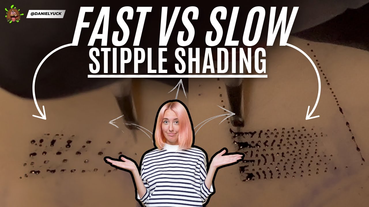 Fast Vs Slow Stipple Shading