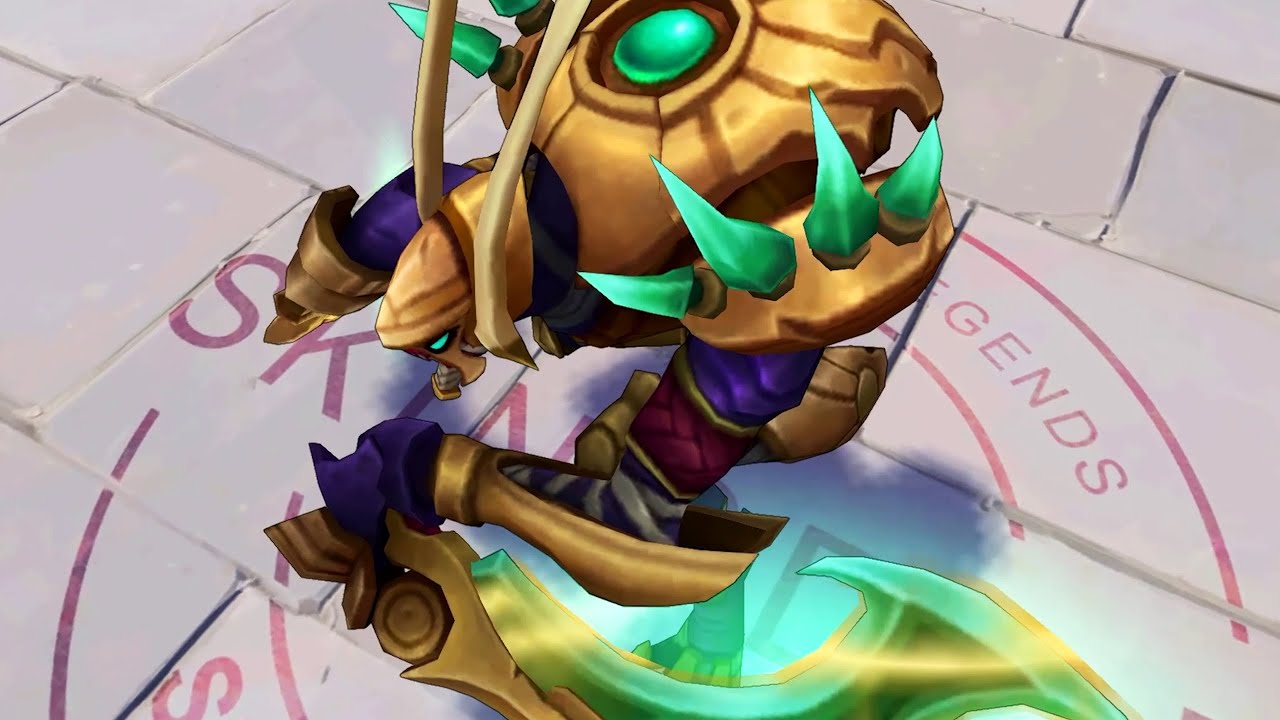 Guardian of the Sands Kha'Zix Skin - Detailed Spotlight