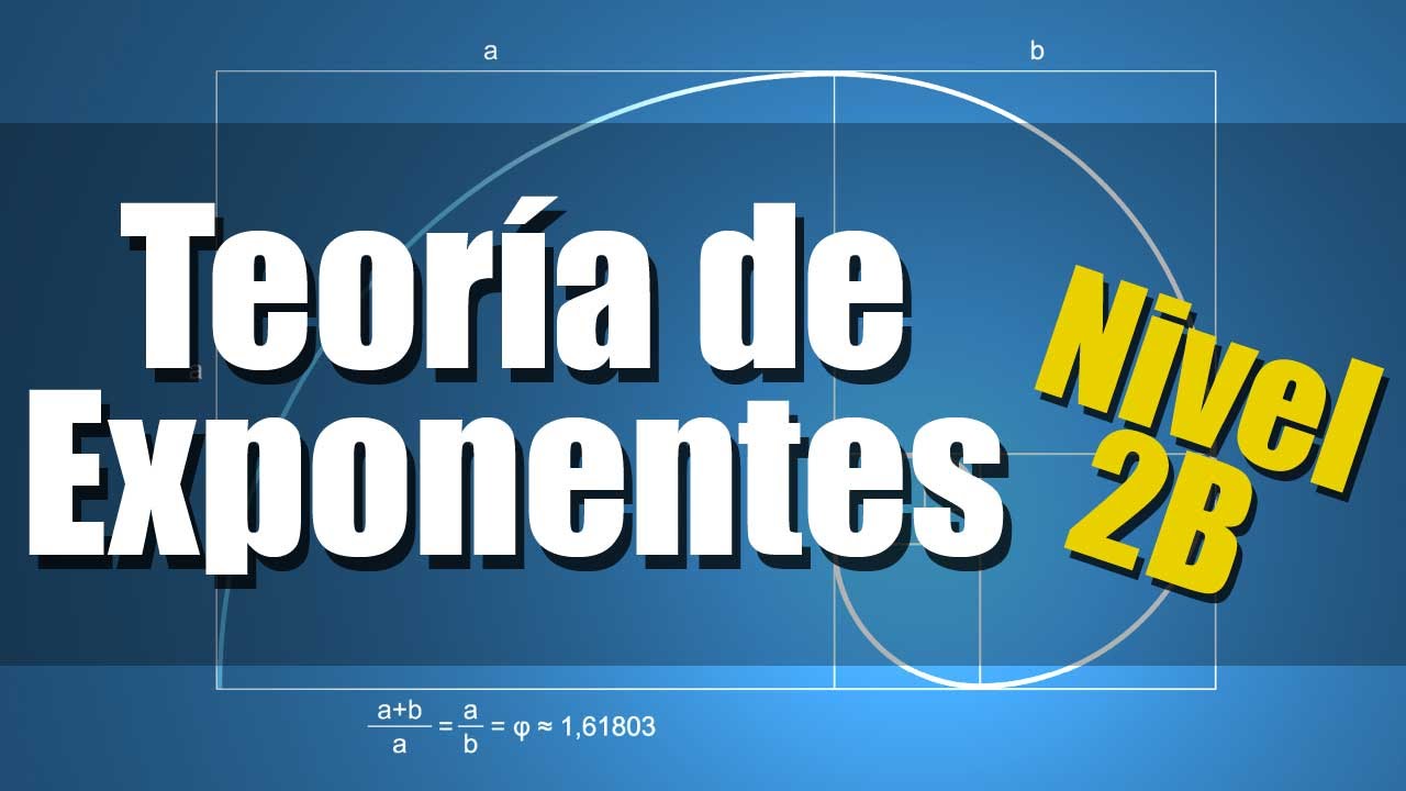 Teoría de Exponentes - Ejercicios Resueltos - Nivel 2B