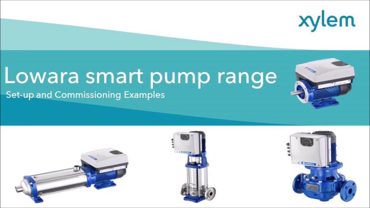 Commissioning the Xylem Lowara ESM drive