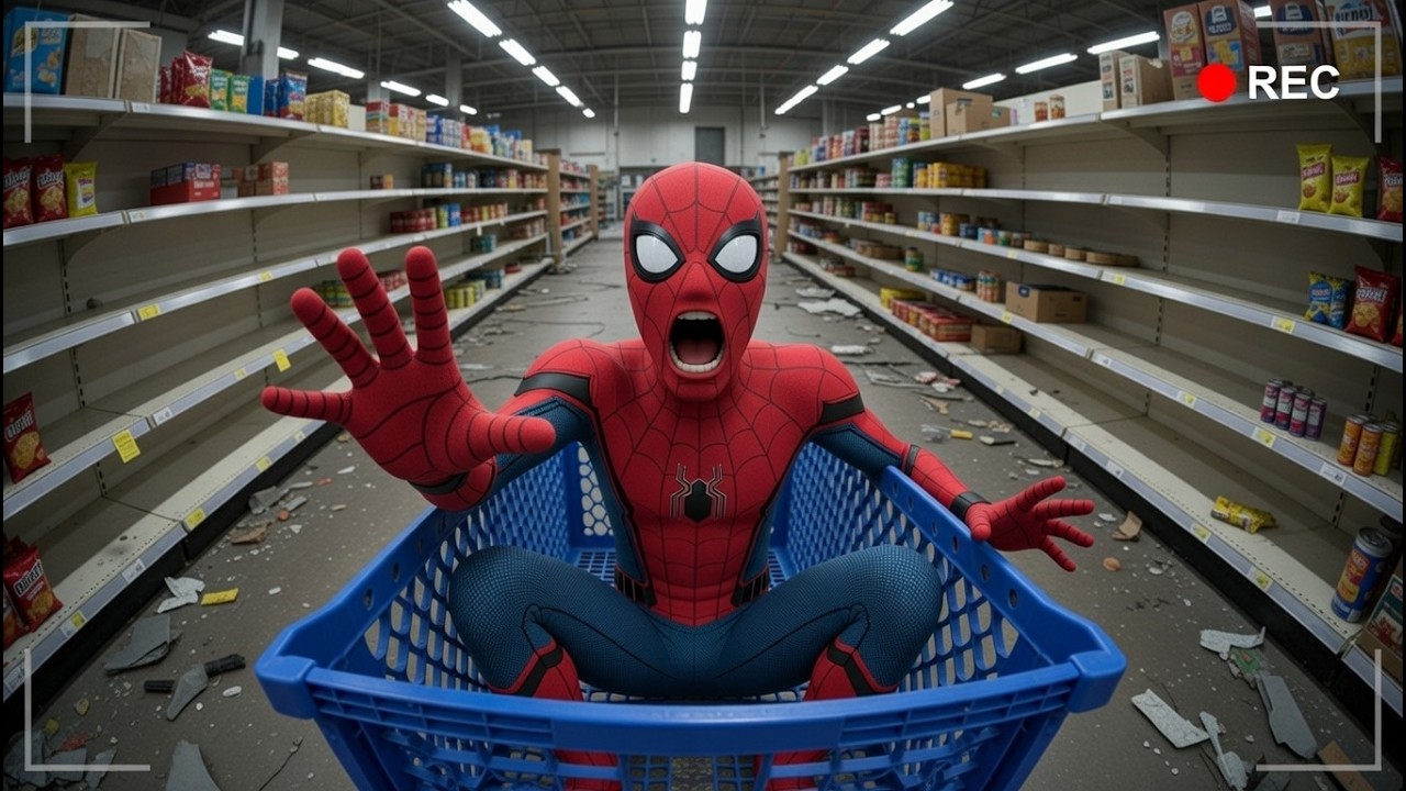 VLOG: SPIDERMAN Got LOCKED in a Mall...Police Came?!😨🚨(Spiderman Funny Moments | FAN Edition)