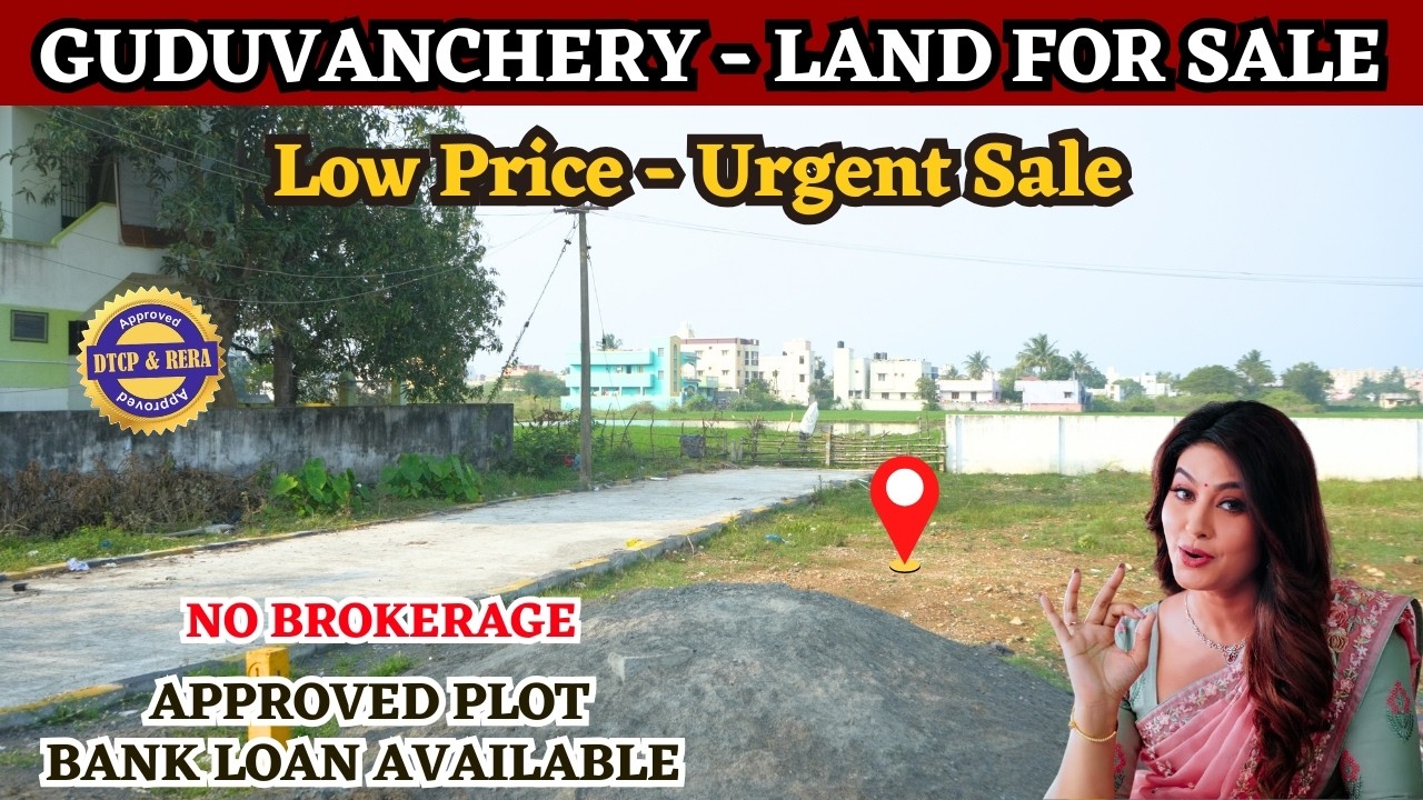 😍Villa Plots For Sale in Chennai Guduvanchery🤩Velammal School Near😍 Ready To Construct #plot #land