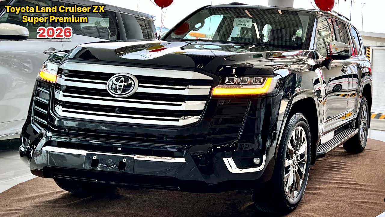 New Arrival! 2026 Toyota Land Cruiser ZX - Super Premium Exterior and Interior