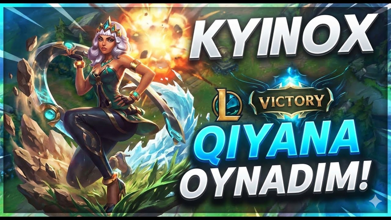 Qiyana ile Ya Carry Ya Rezil...Qiyana Gameplay