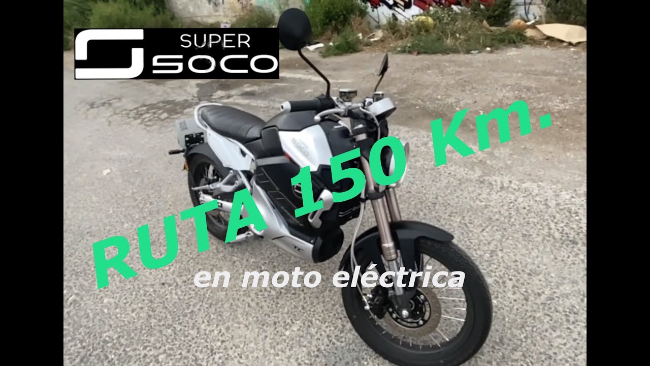 RUTA 150 KM en moto electrica - SUPER SOCO TC MAX - MovilDúo