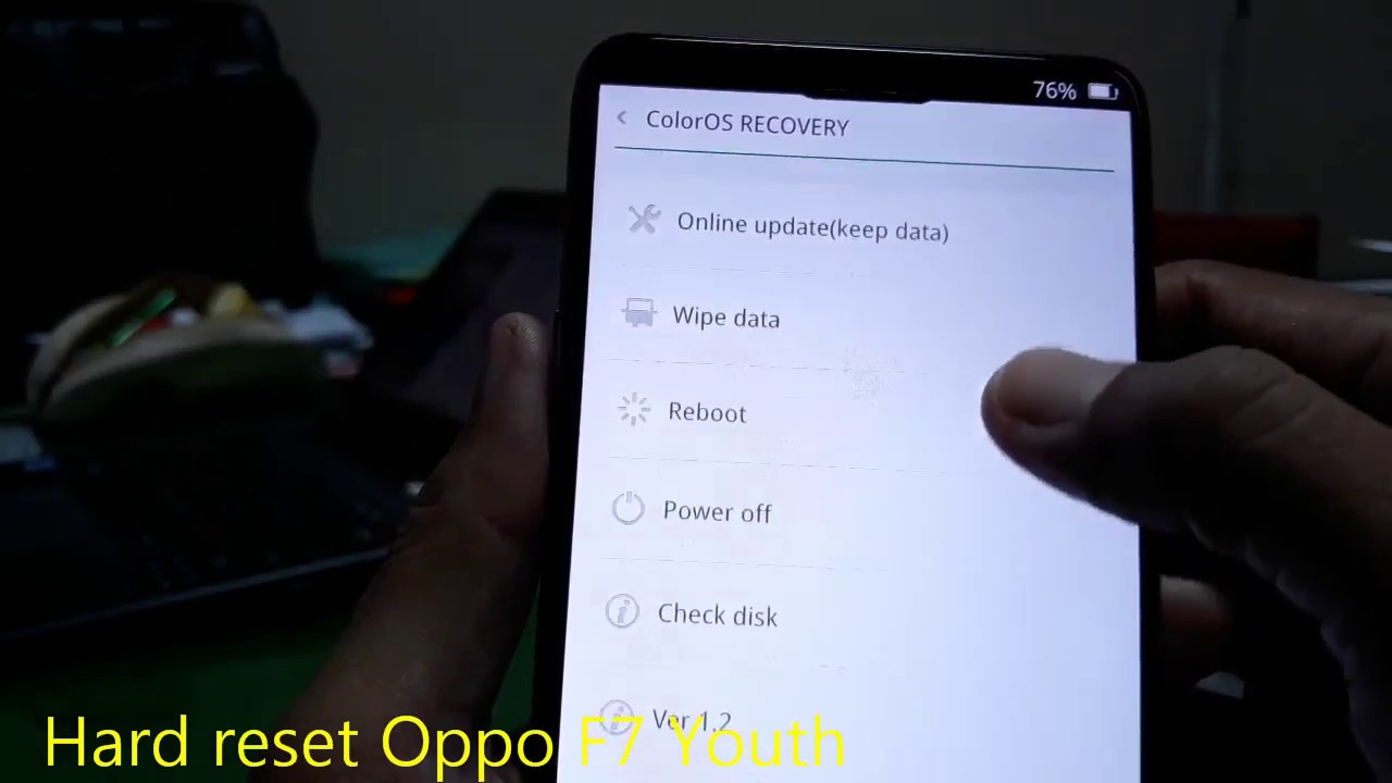 Hard reset Oppo F7 Youth