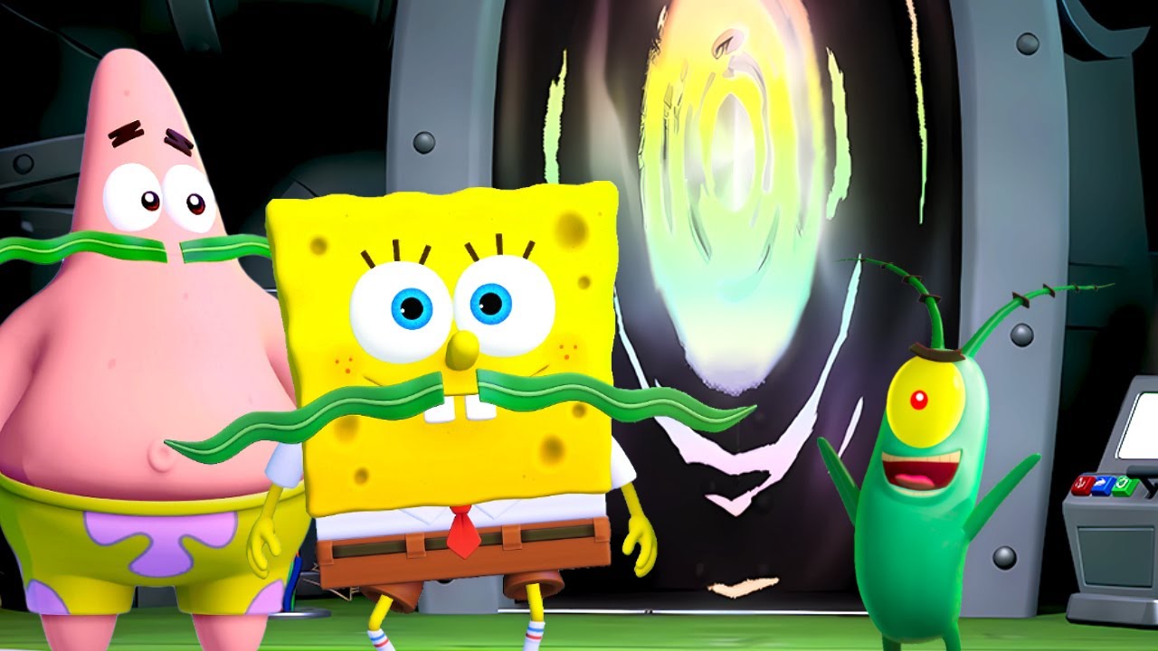 SpongeBob Titans of the Tide - ALL Plankton's Portal Challenges