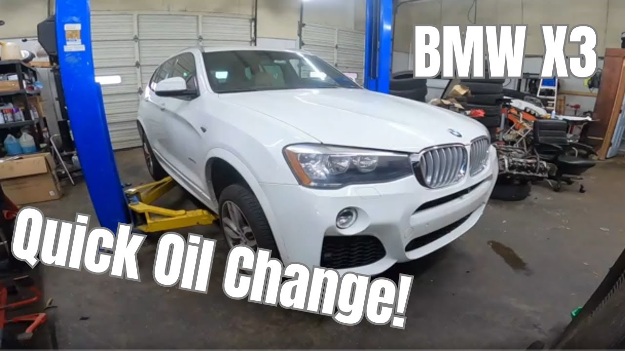 Замена масла в BMW X3 2011-2017 для чайников