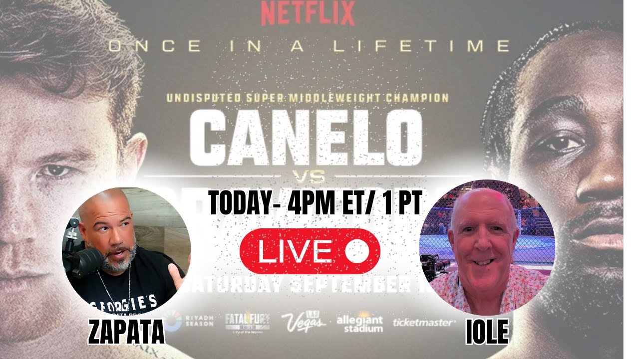 Kevin Iole & George Zapata live: Talking Canelo-Crawford